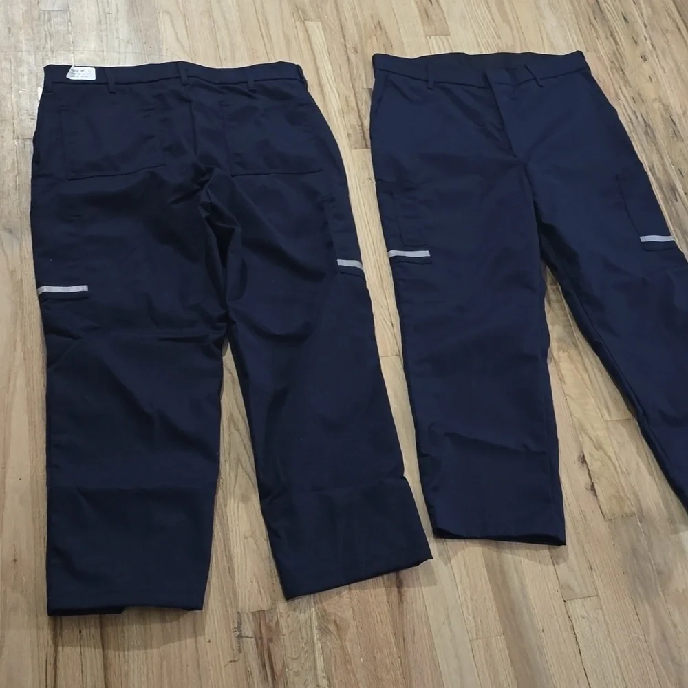 2 Pairs of NWT Men's Pants With Reflective Strip - Picture 5 of 5